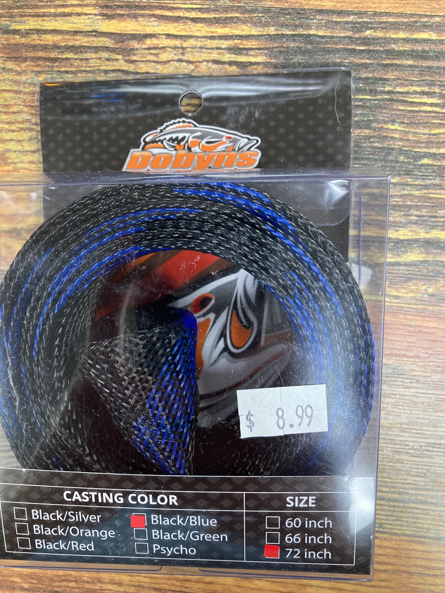 Dobyns Mesh Rod Cover 72” Black/Blue