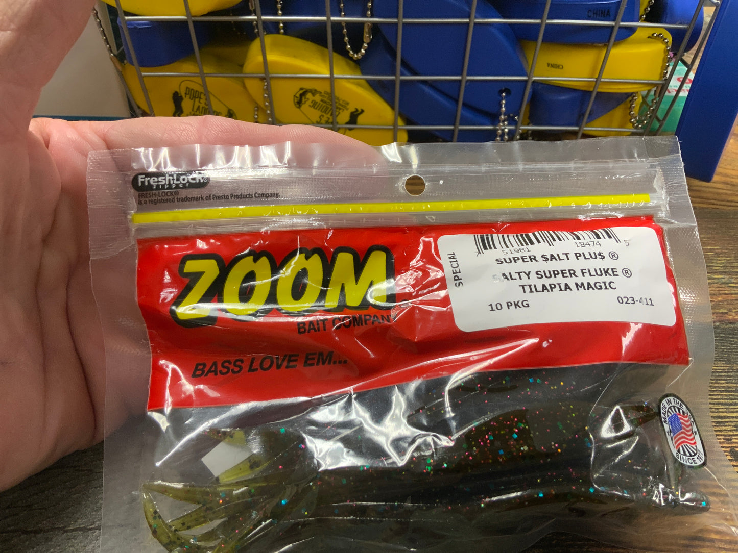 Zoom Super Fluke - Tilapia Magic