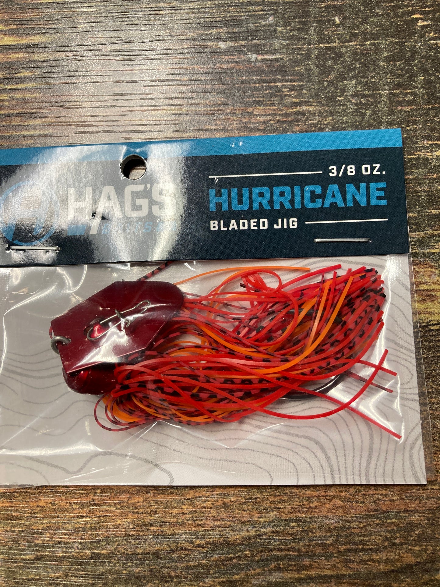 Hags Hurricane Jig 3/8 oz. Spring Red