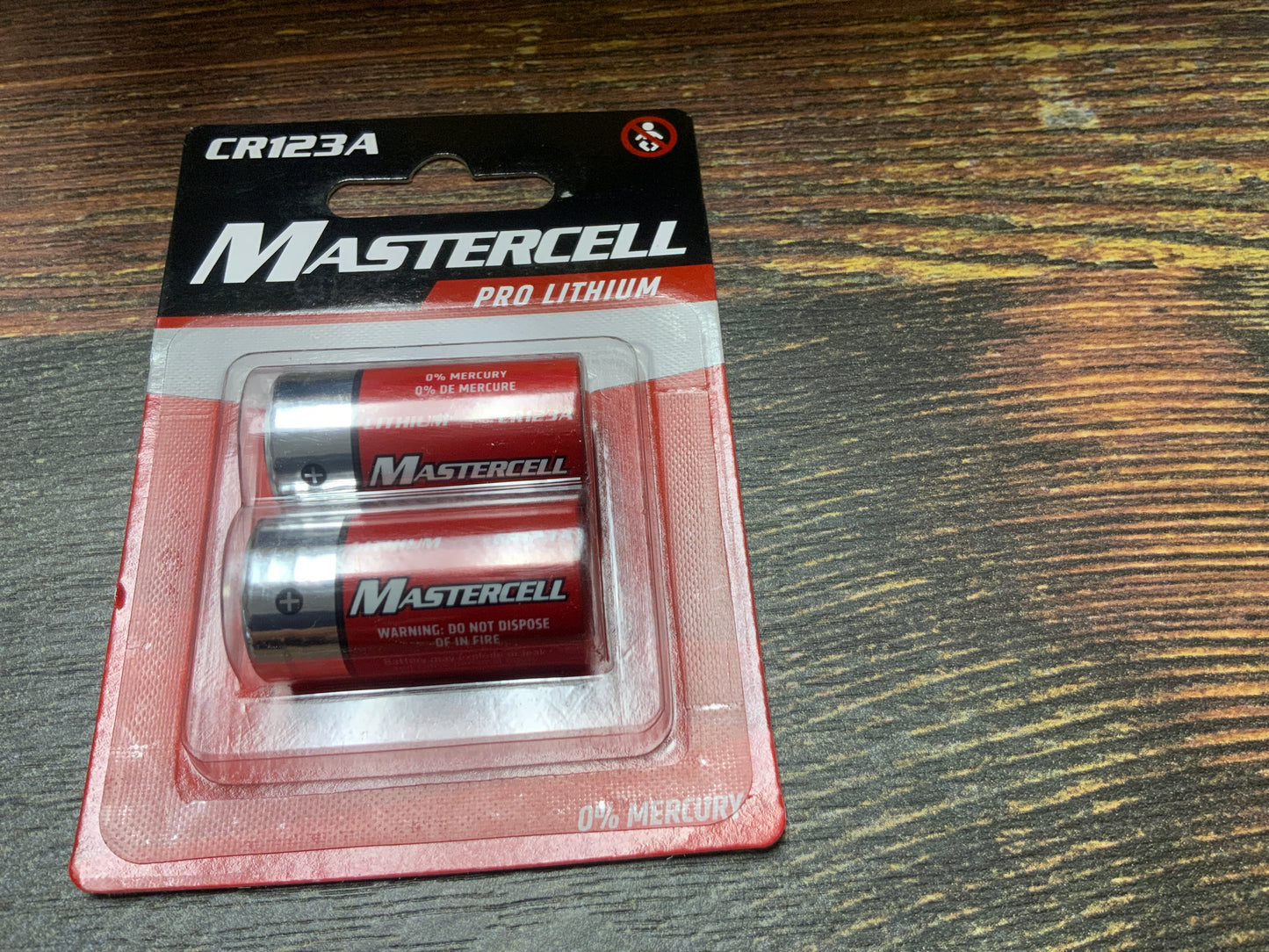 Mastercell Pro Lithium - CR123A
