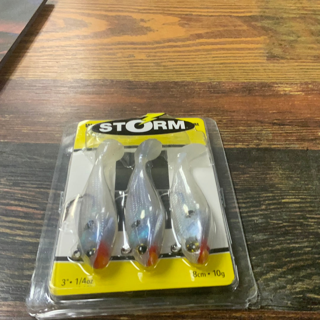 Storm Wildeye Swim Shad 3" 1/4 oz. Pearl