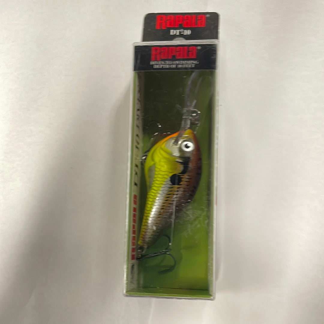 Rapala DT-10 Crankbait - Mustard