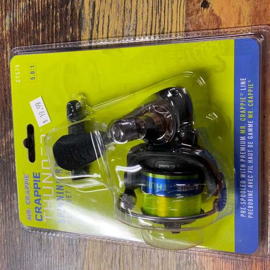 MR CRAPPIE THUNDER SPINNING REEL