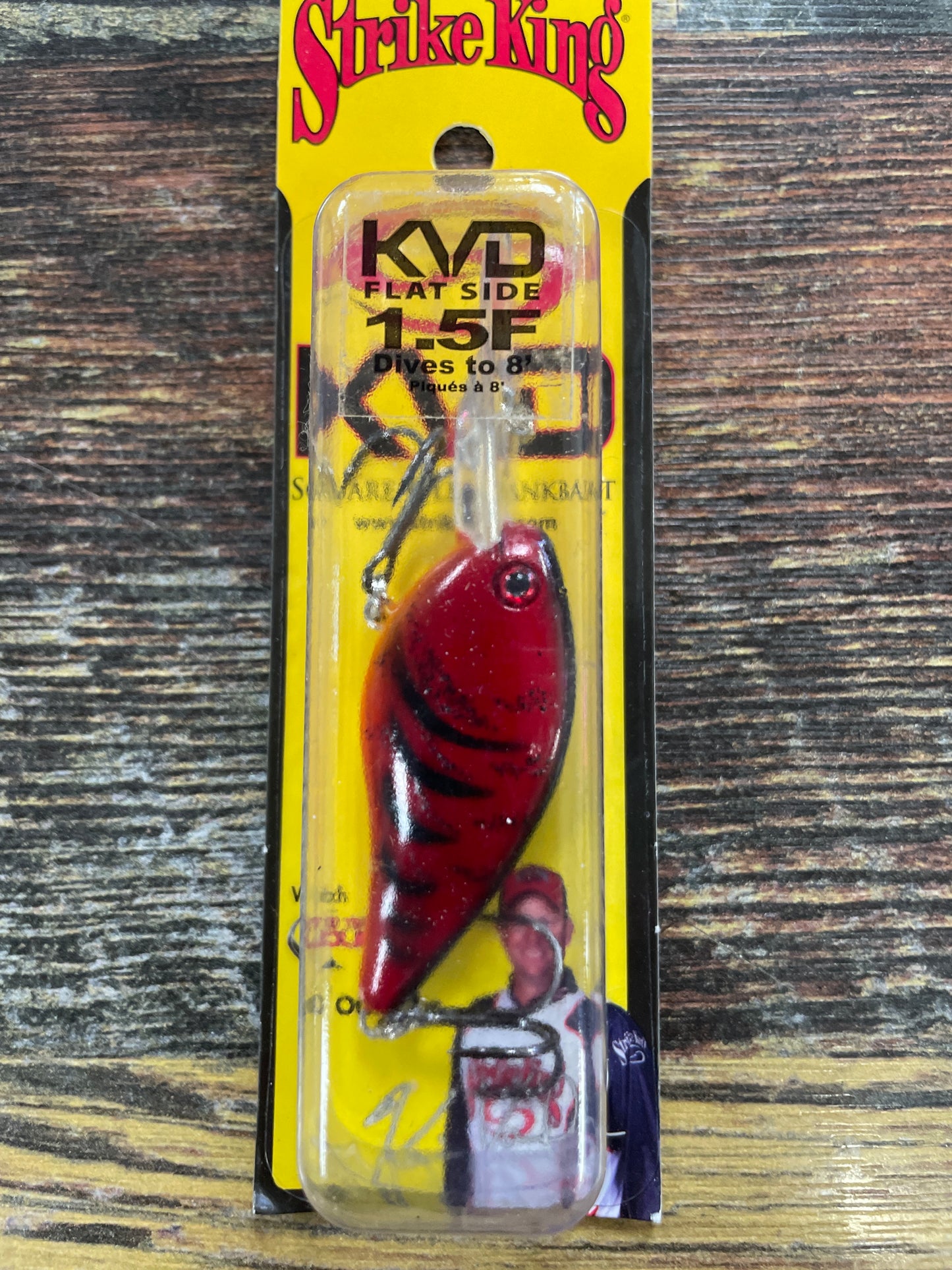 Strike King KVD Flat Side 1.5F Chili Craw