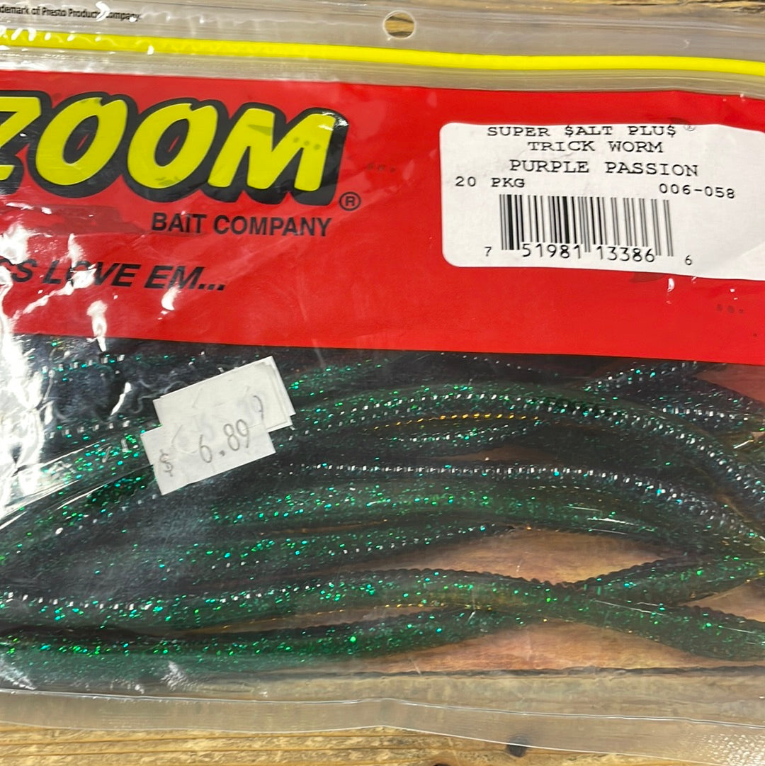 Zoom Trick Worm - Purple Passion