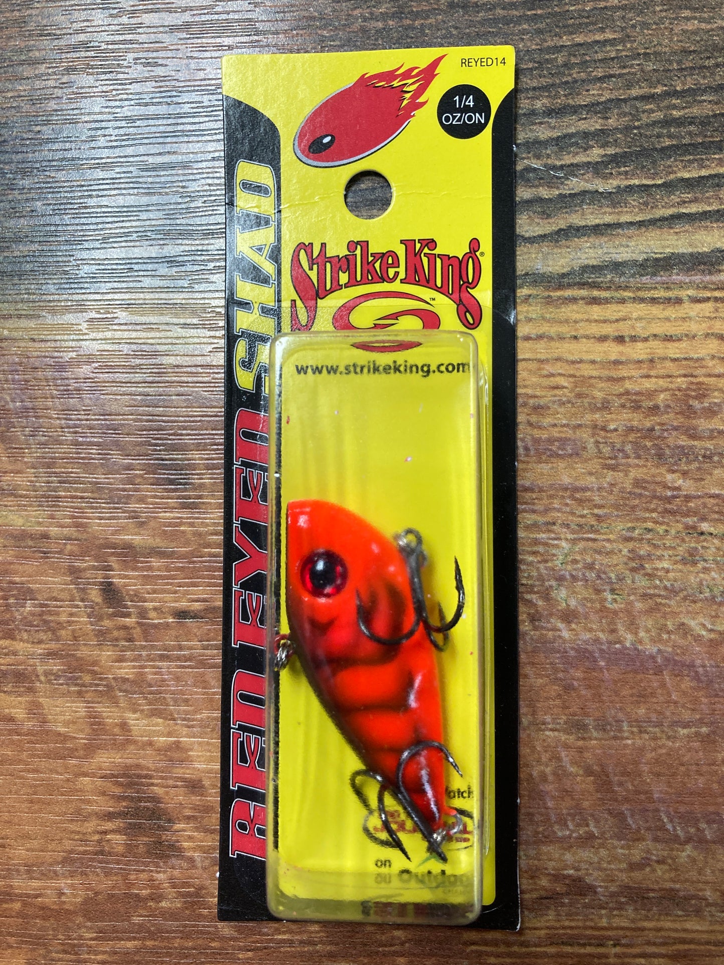 Strike King Red Eye 1/4 oz. Fire Craw