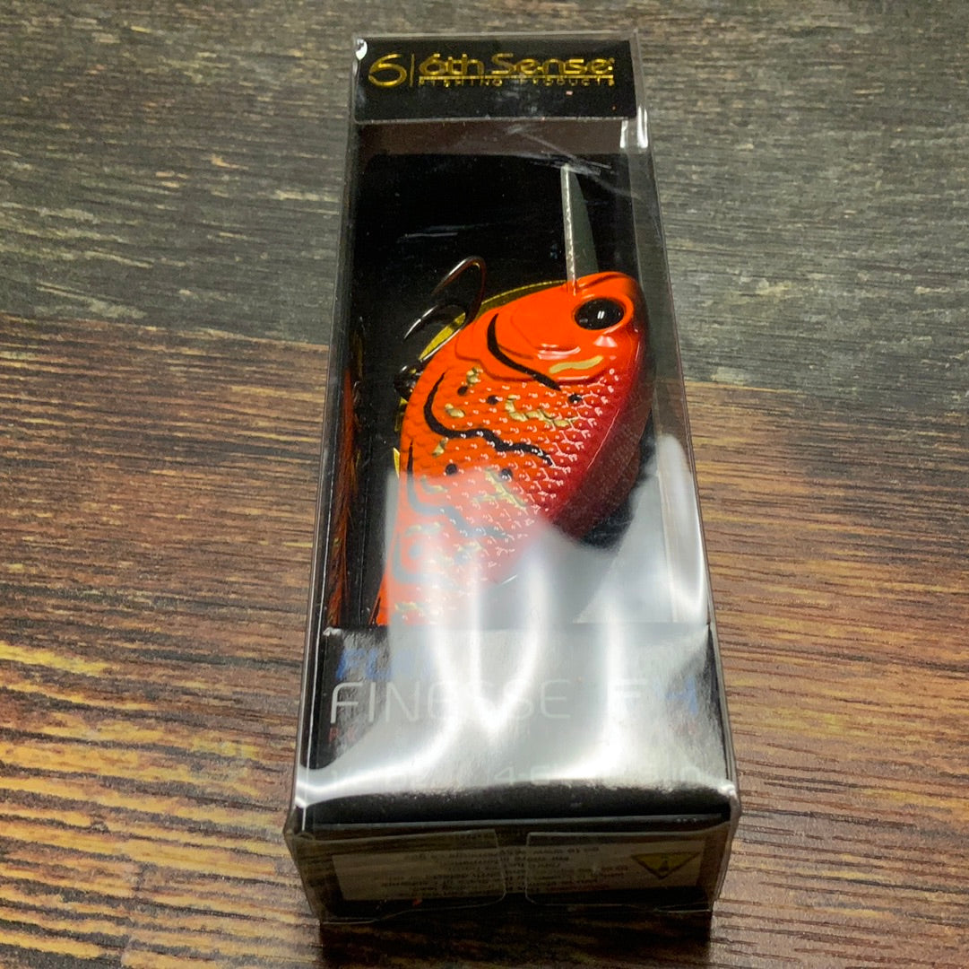 6th Sense Flat Finesse F4 - 2.5" 1/2 oz. Boiled Crawfish