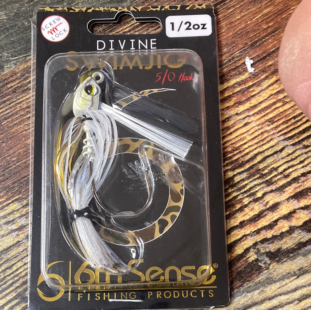 6th Sense Divine Swim Jig 1/2 oz. 5/0 4K Shad