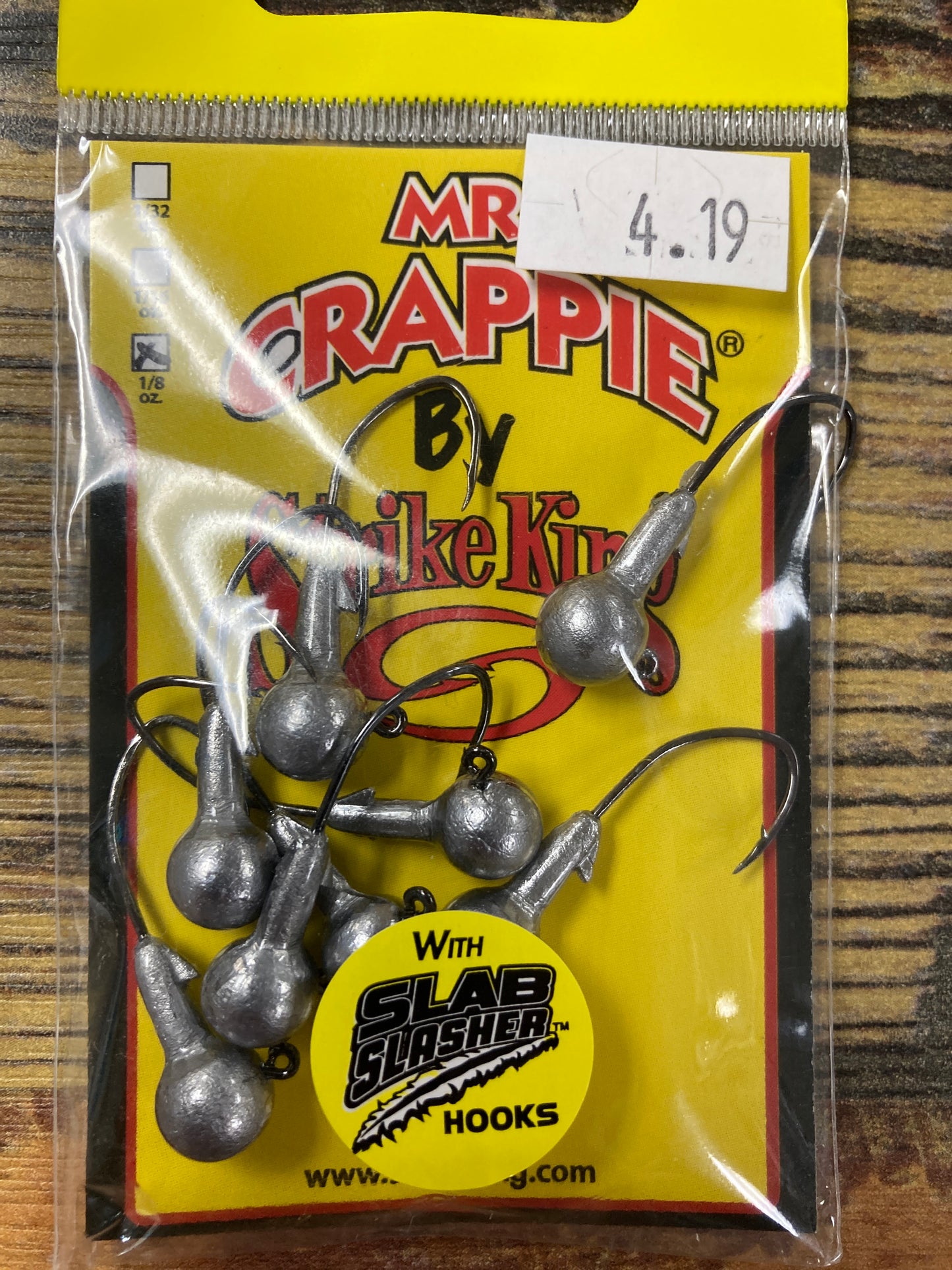 Mr Crappie Slab Slasher 1/8 oz. Unpainted