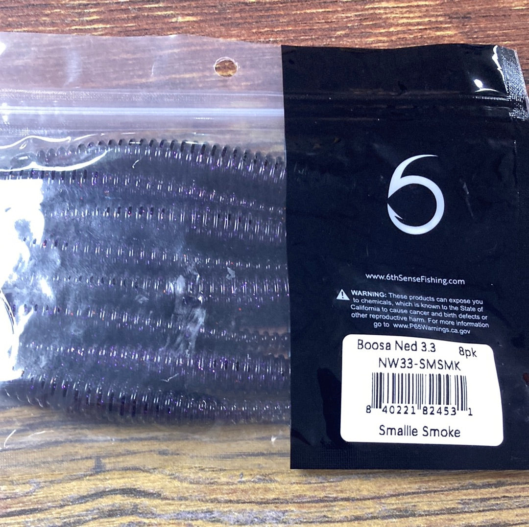 6th Sense Boosa Ned 3.3" Smallie Smoke