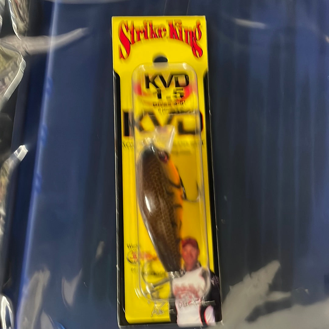 Strike King KVD 1.5 Dives 3-5' Orange Belly Craw
