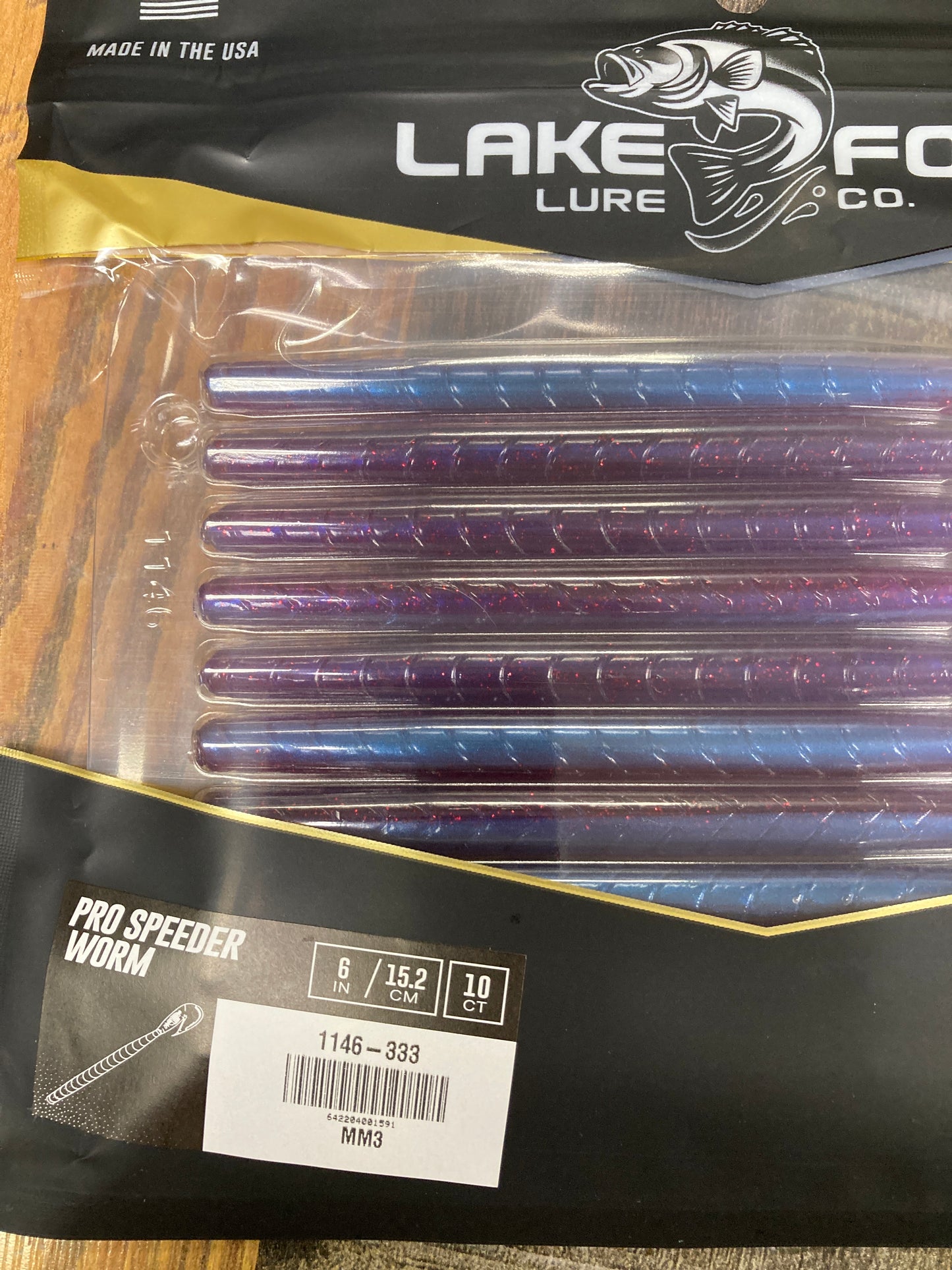 LFL Pro Speeder Worm 6” MM3