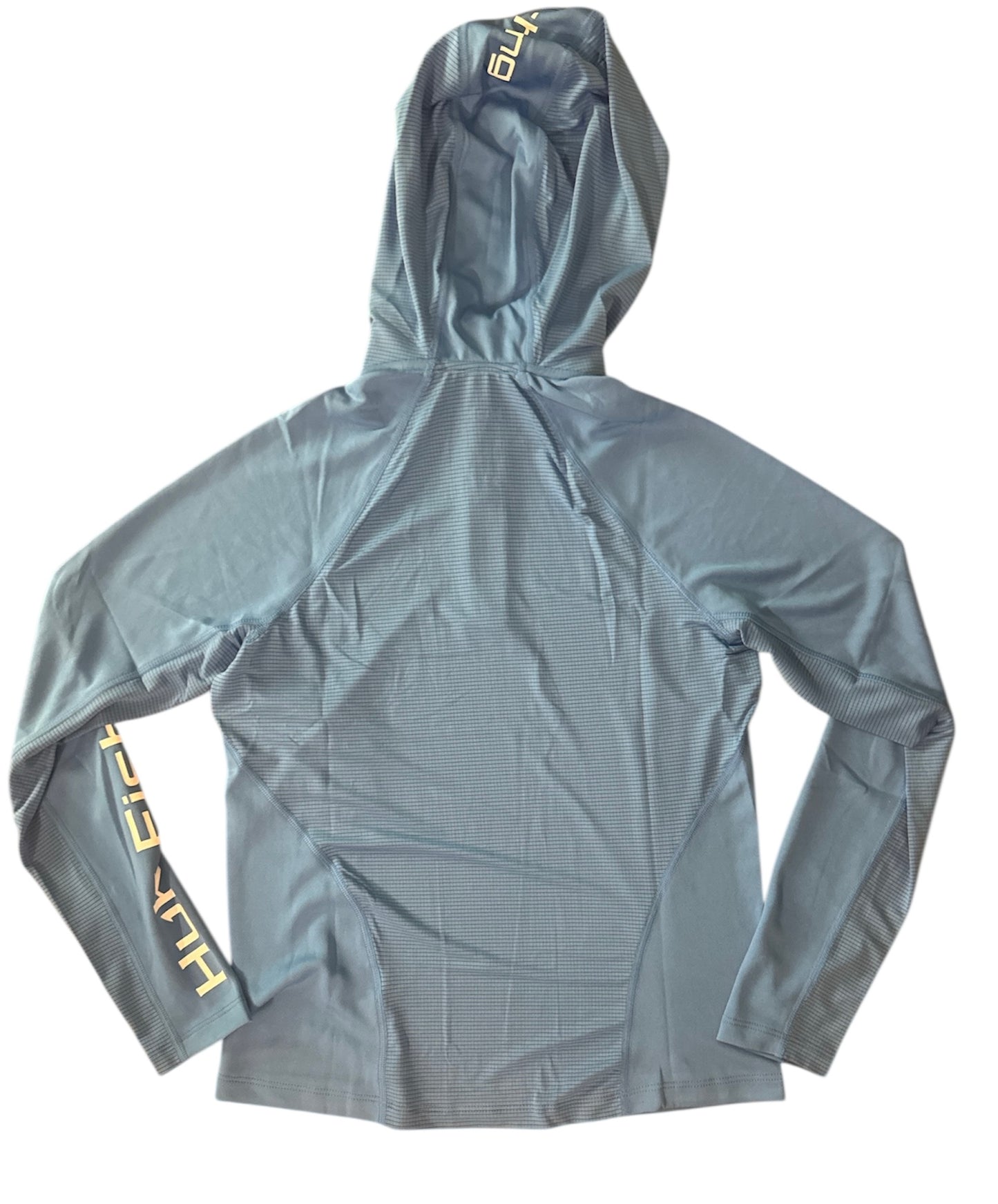 HUK Icon 1/4 Zip Hoodie Ladies Blue Large