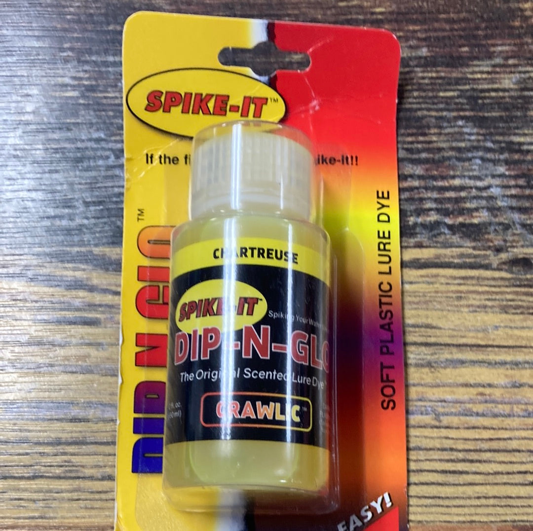Spike It Dip-N-Glow 2 oz. Chartreuse Crawlic