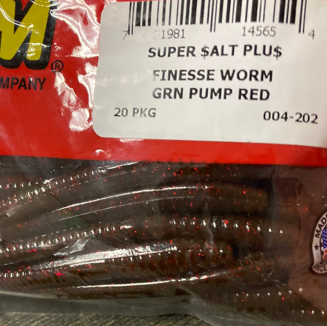 Zoom Finesse - Green Pumpkin Red