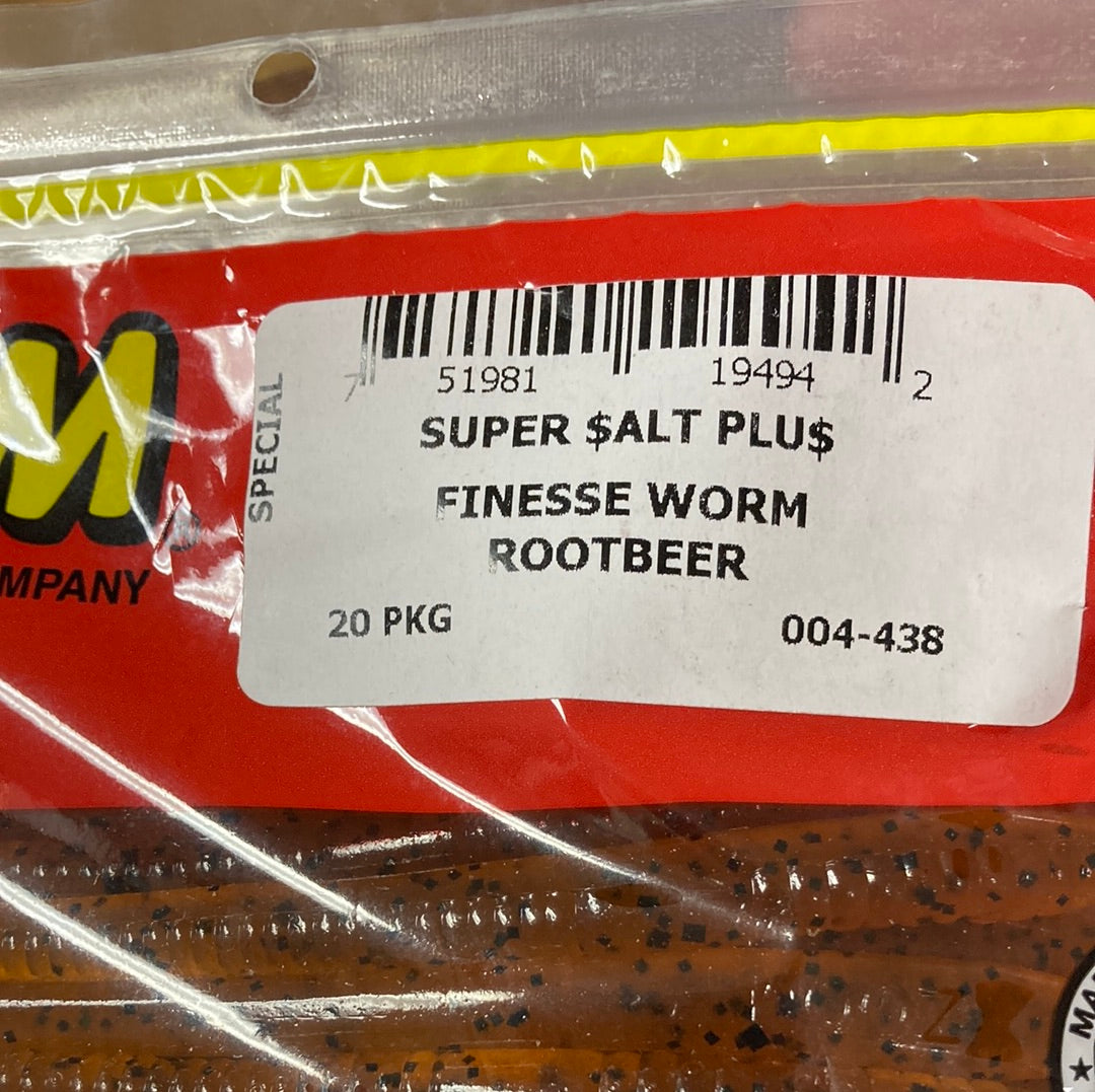 Zoom finesse worm Rootbeer