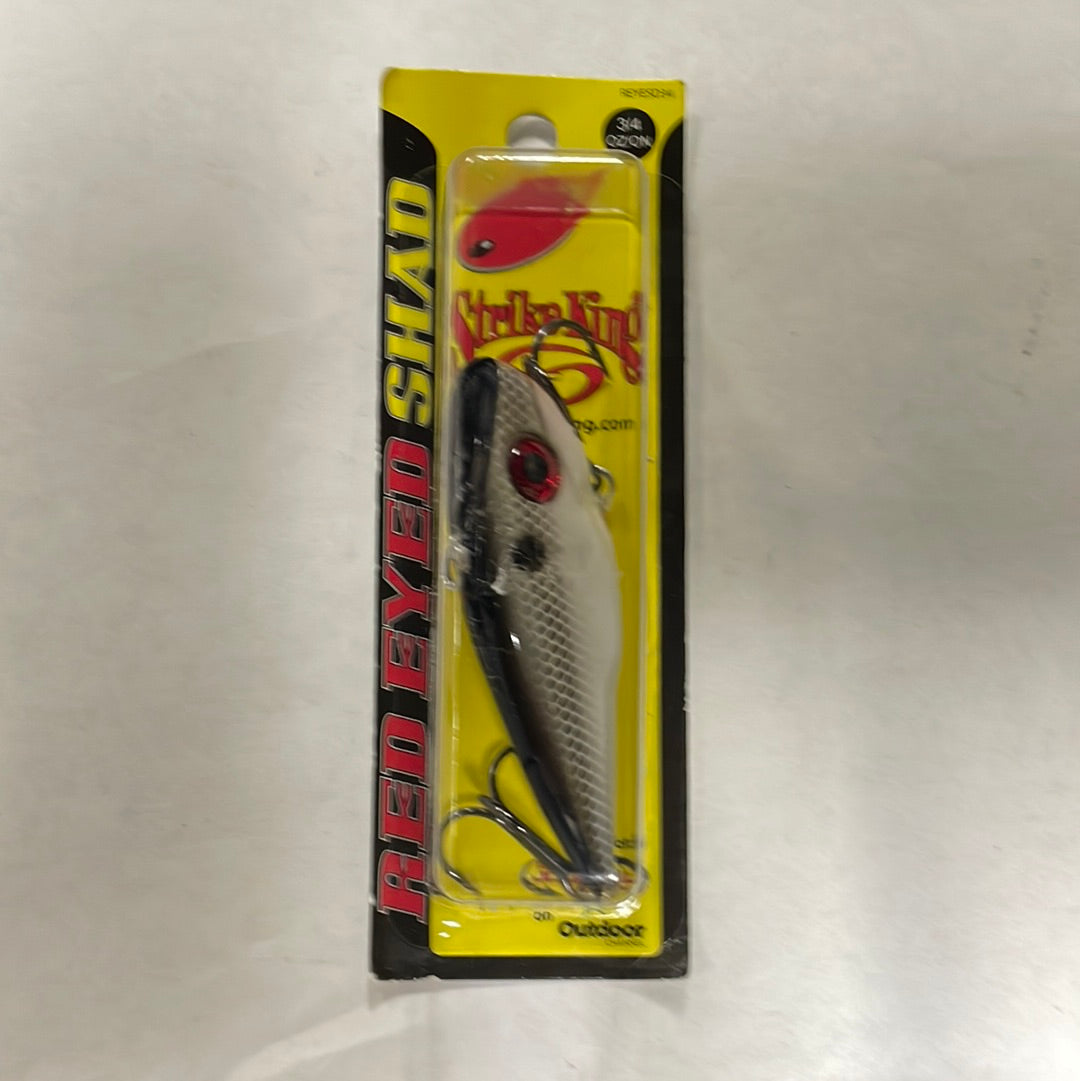 Strike King Red Eyed Shad 1/2 oz. Gizzard Shad