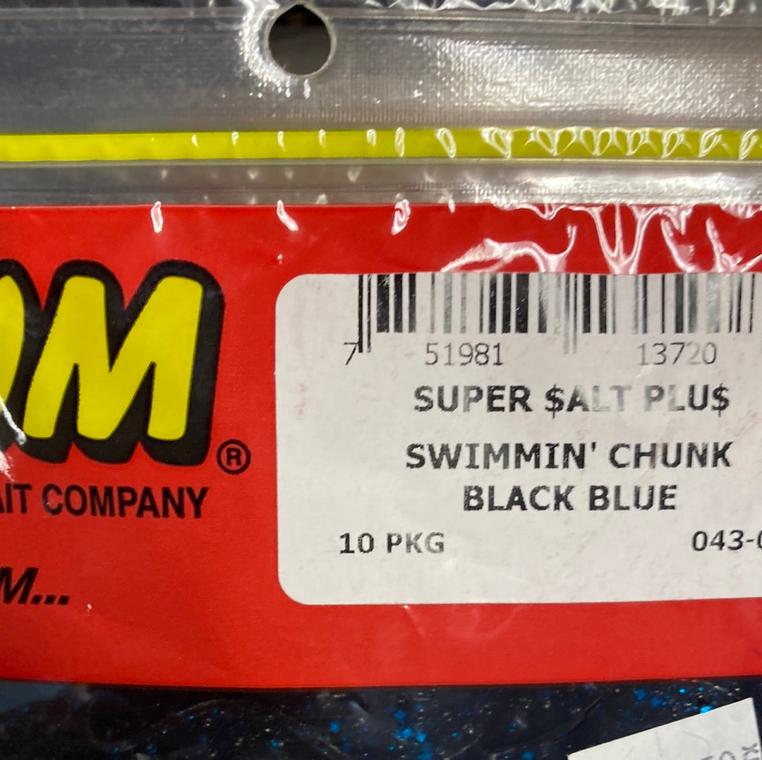 Zoom Swimmin Chunk - Black Blue