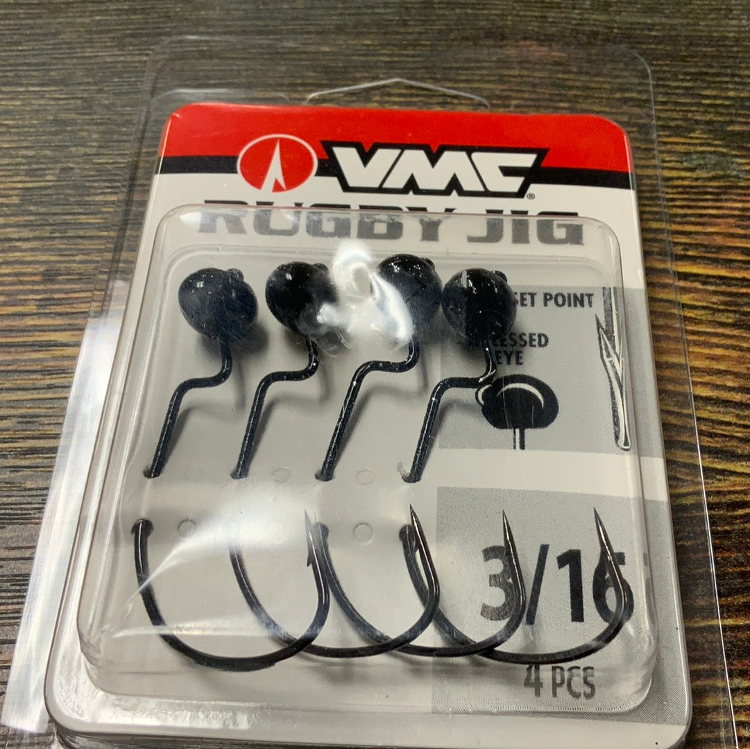 VMC Rugby Jig 3/16 oz. Black