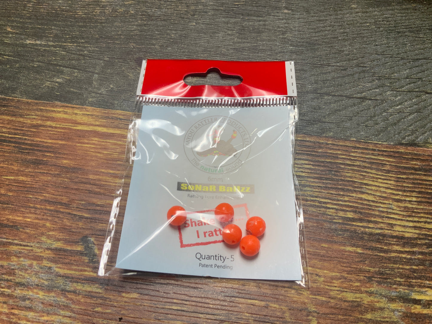 Bayou Sonar Ballzz 6mm - Orange