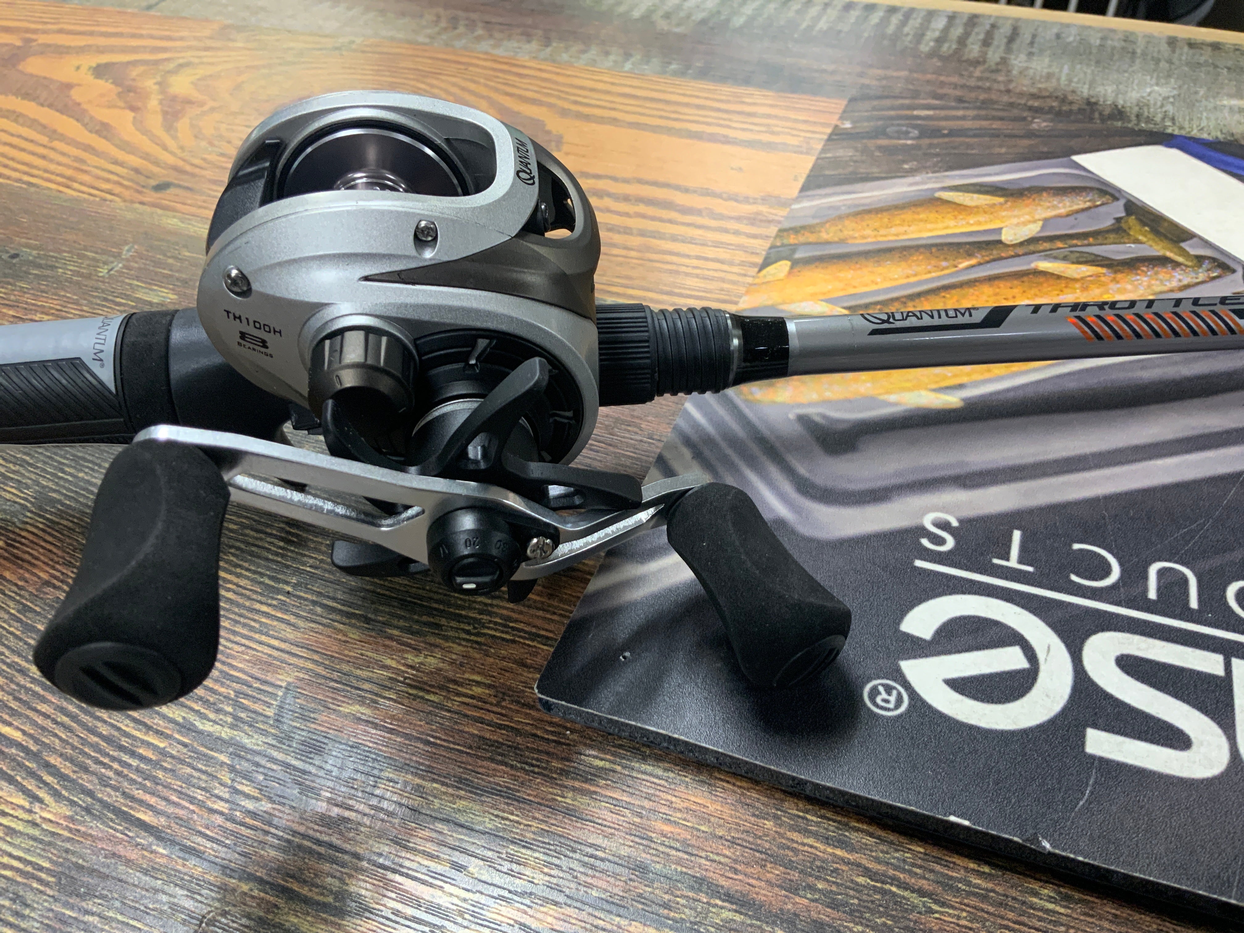 baitcast quantum reels Quantum Throttle 7’ Baitcast Combo