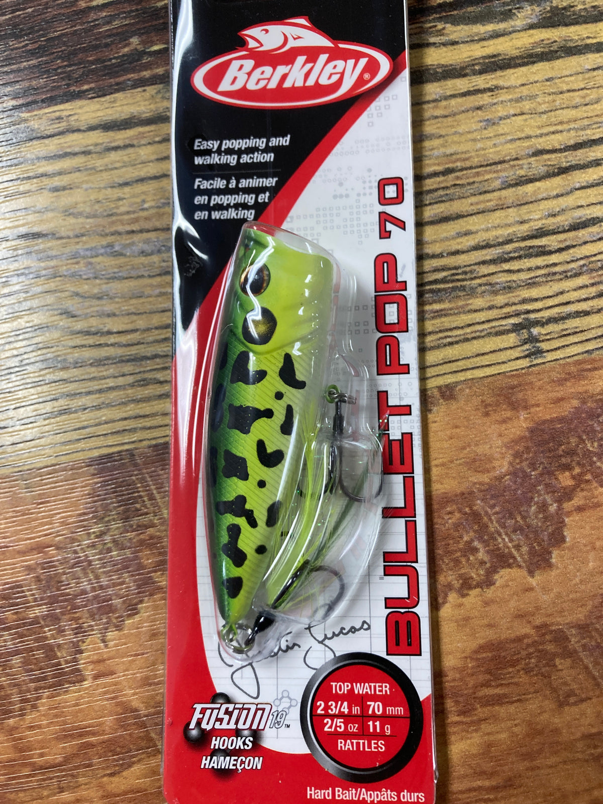 Berkley Bullet Pop 70 MF Frog