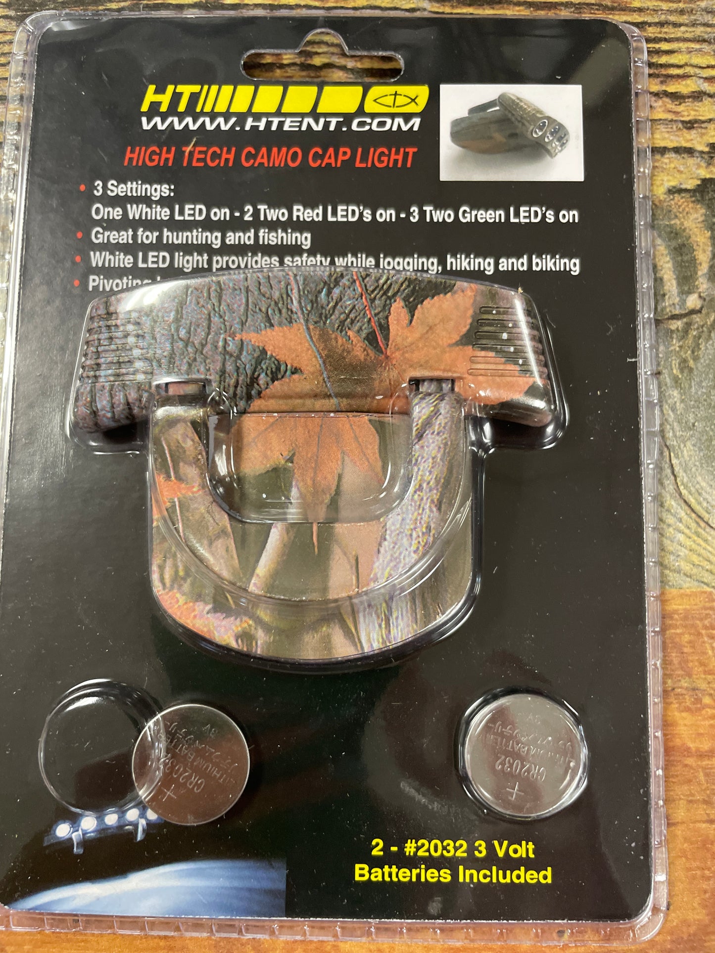 HTI High Tech Camo Cap Light