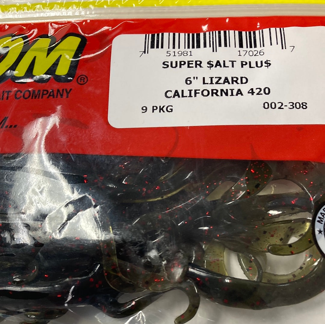 Zoom 6” Lizard - California 420