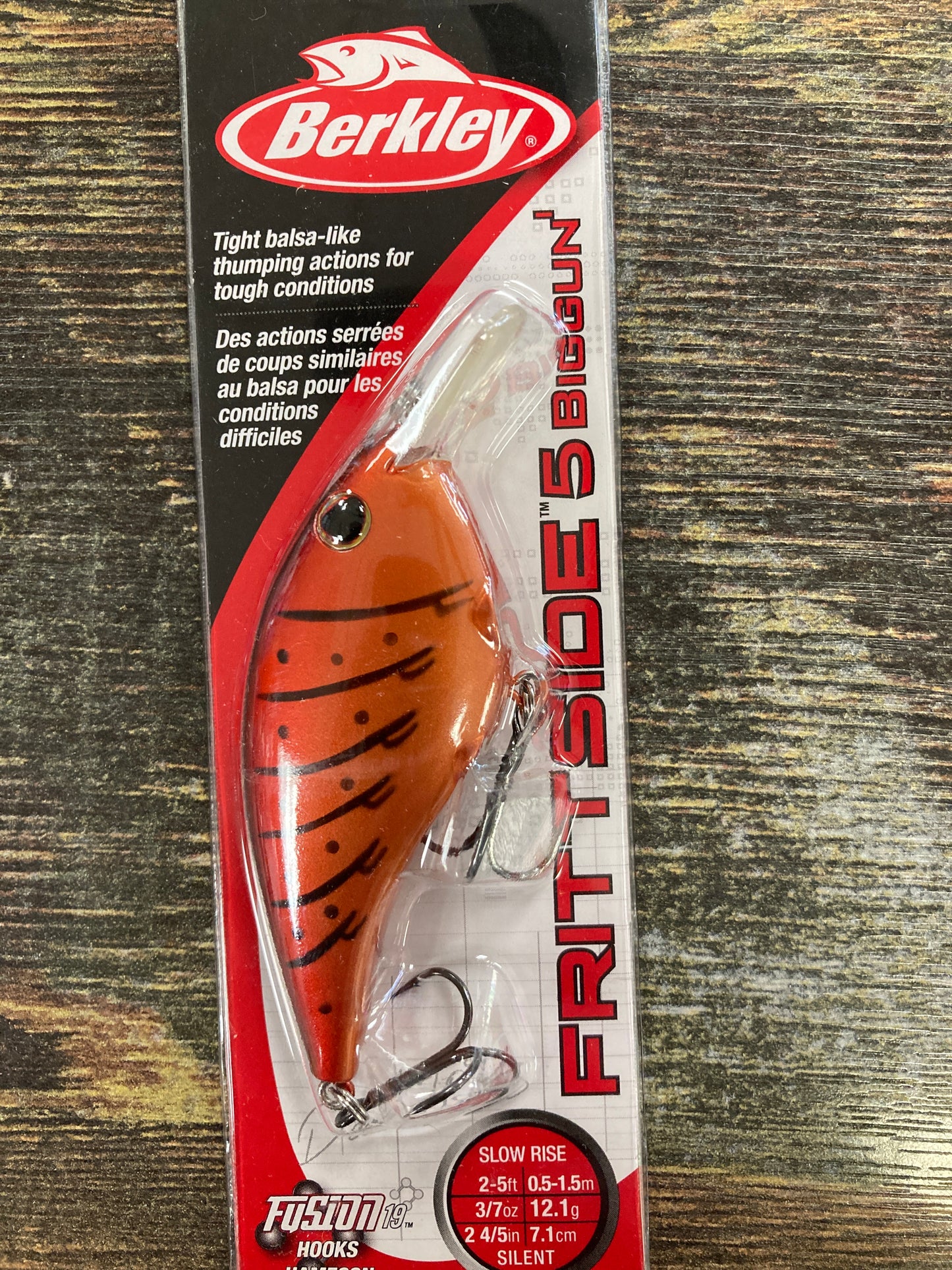 Berkley Frittside 5 Biggun 3/7 oz. 2.8” Candy Apple Red