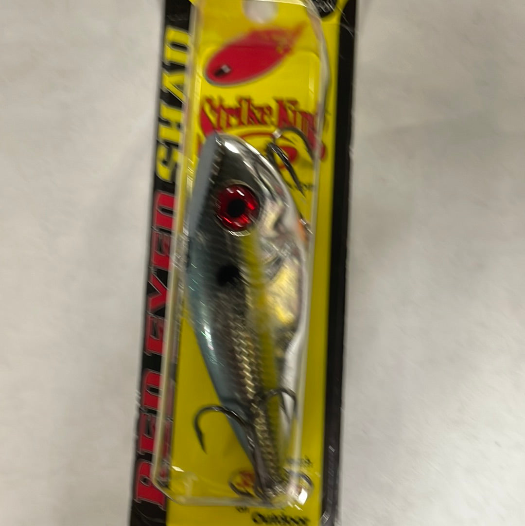 Strike King Red Eyed Shad 3/4 oz. Chrome Sexy Shad