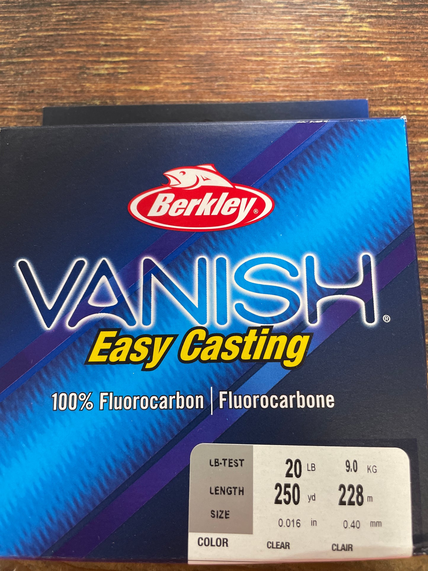 Berkley Vanish Easy Casting 20lb. 250 Yds.
