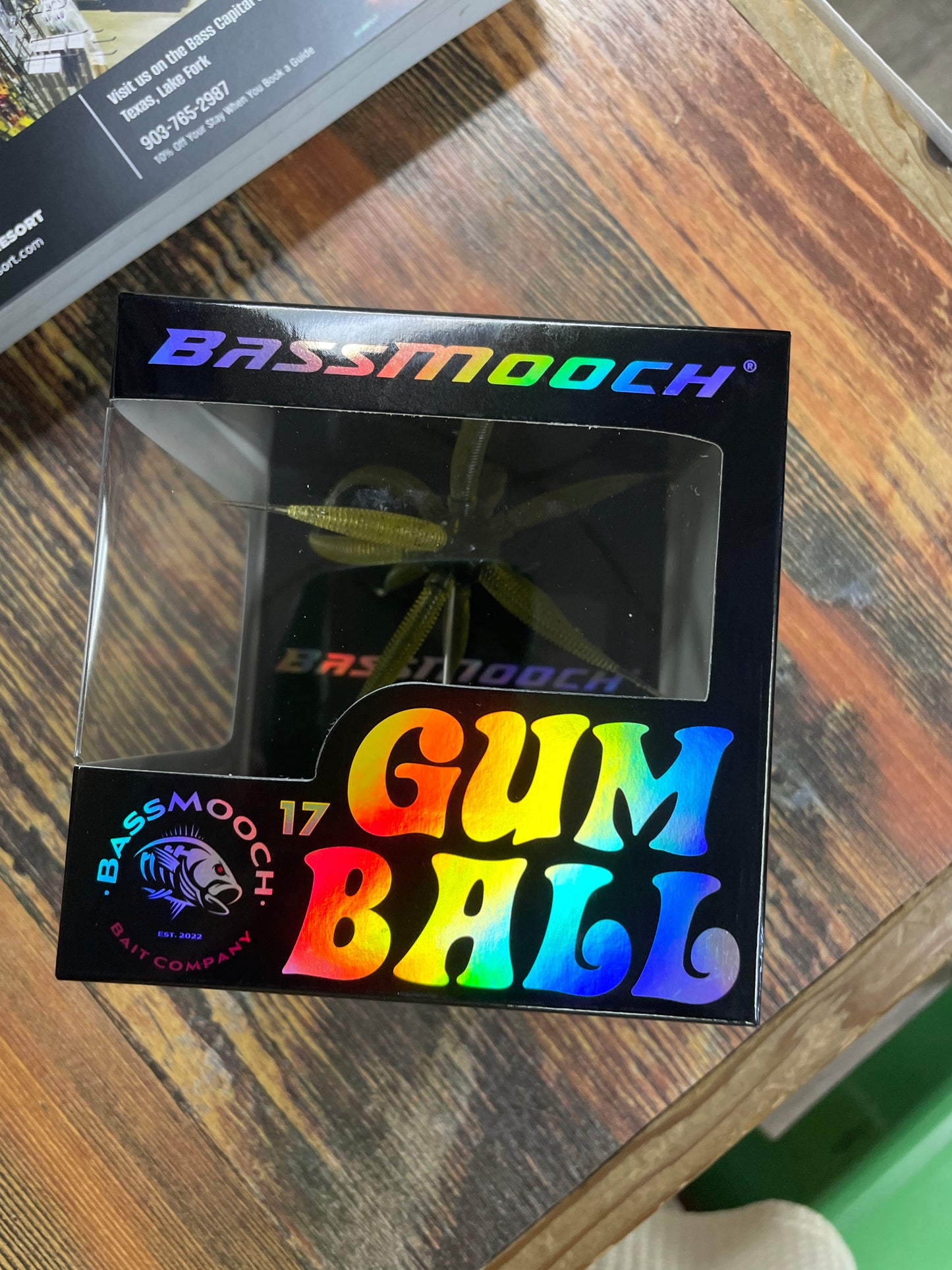 Bass mooch gum ball gb17-w