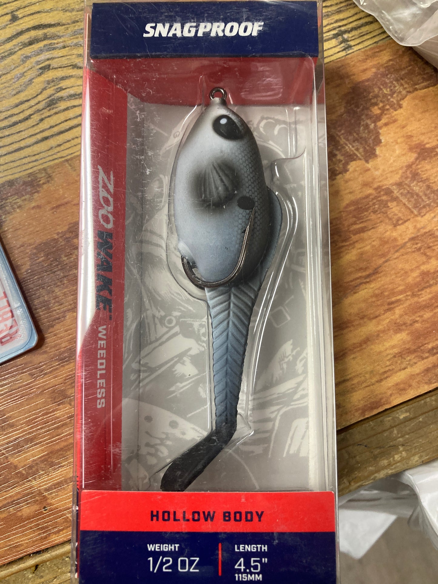 Snagproof Hollow Body 1/2 oz Gizzard Shad