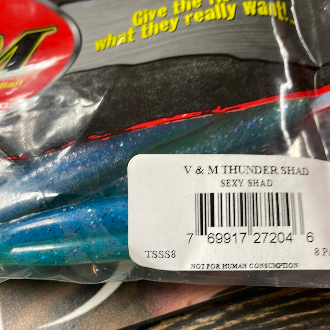 V&M Thunder Shad - Sexy Shad