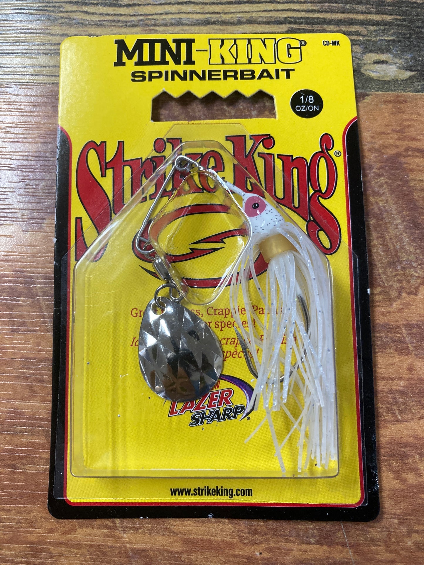 Strike King - Mini King 1/8 oz. White