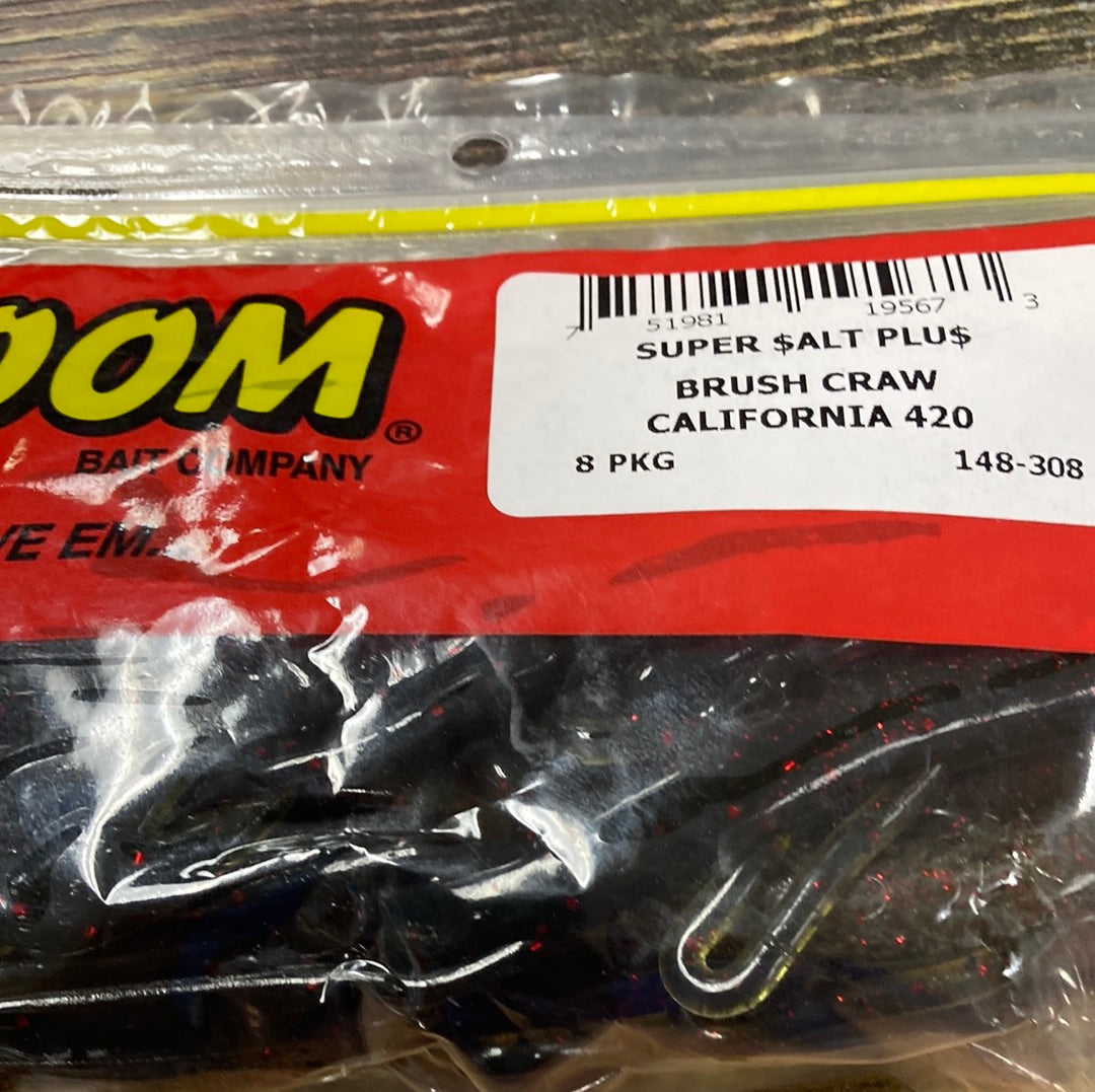 Zoom Brush Craw - California 420
