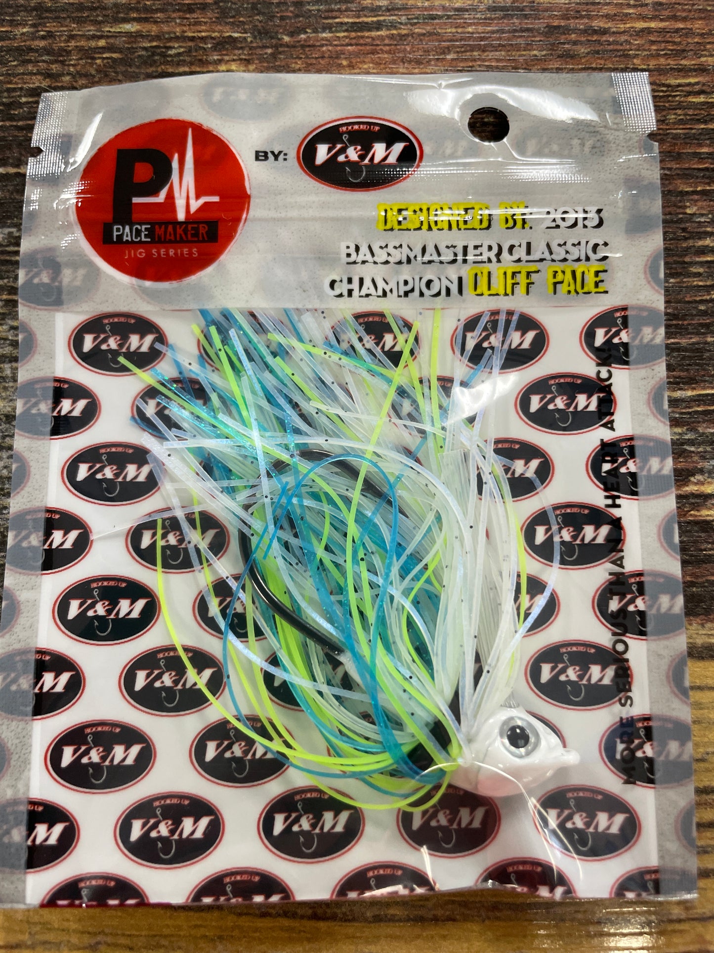 V&M Pulse Swim Jig 3/8oz. Citrus