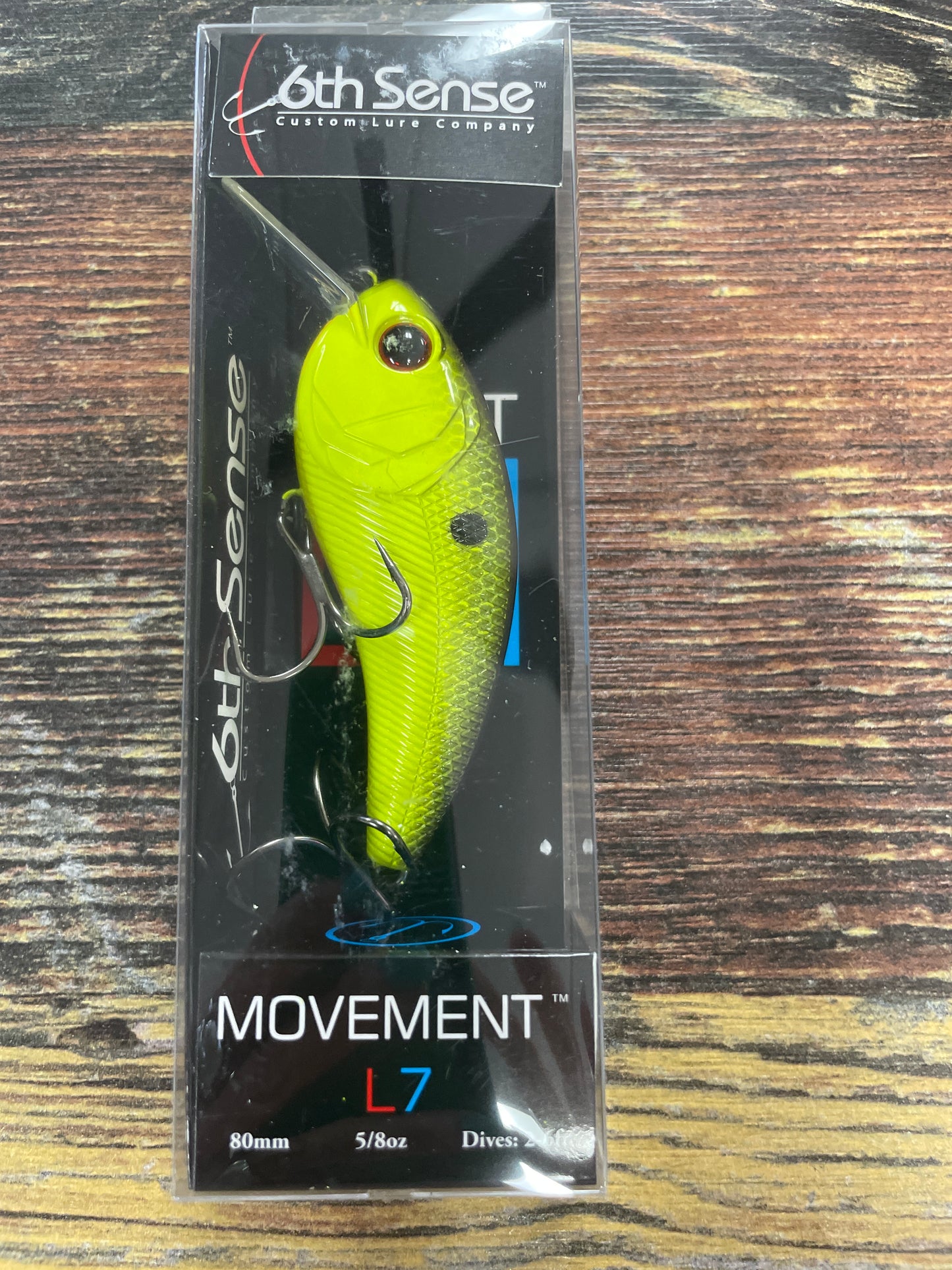 6th Sense Movement L7 5/8oz Chartreuse Black Back