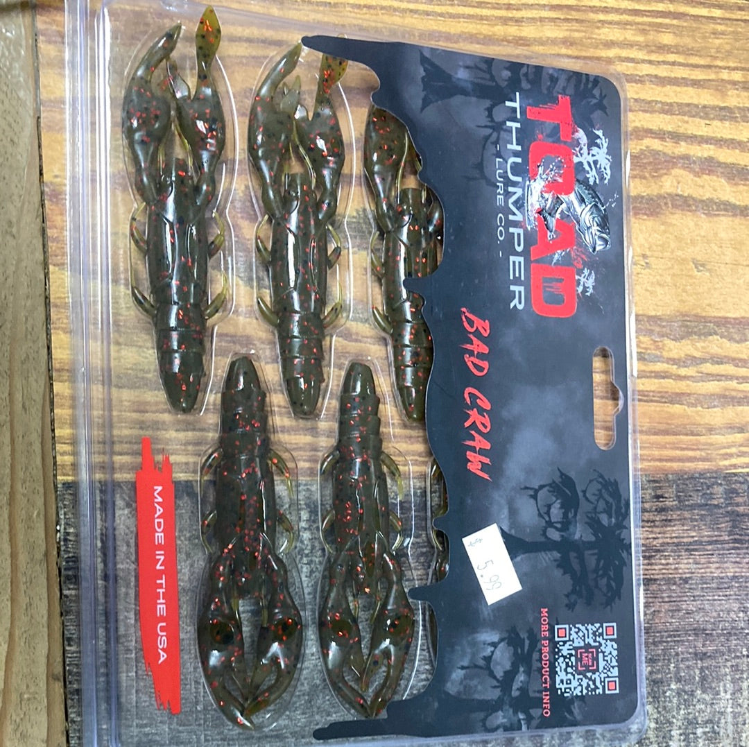 Toad Thumper Bad Craw - Green Pumpkin Red