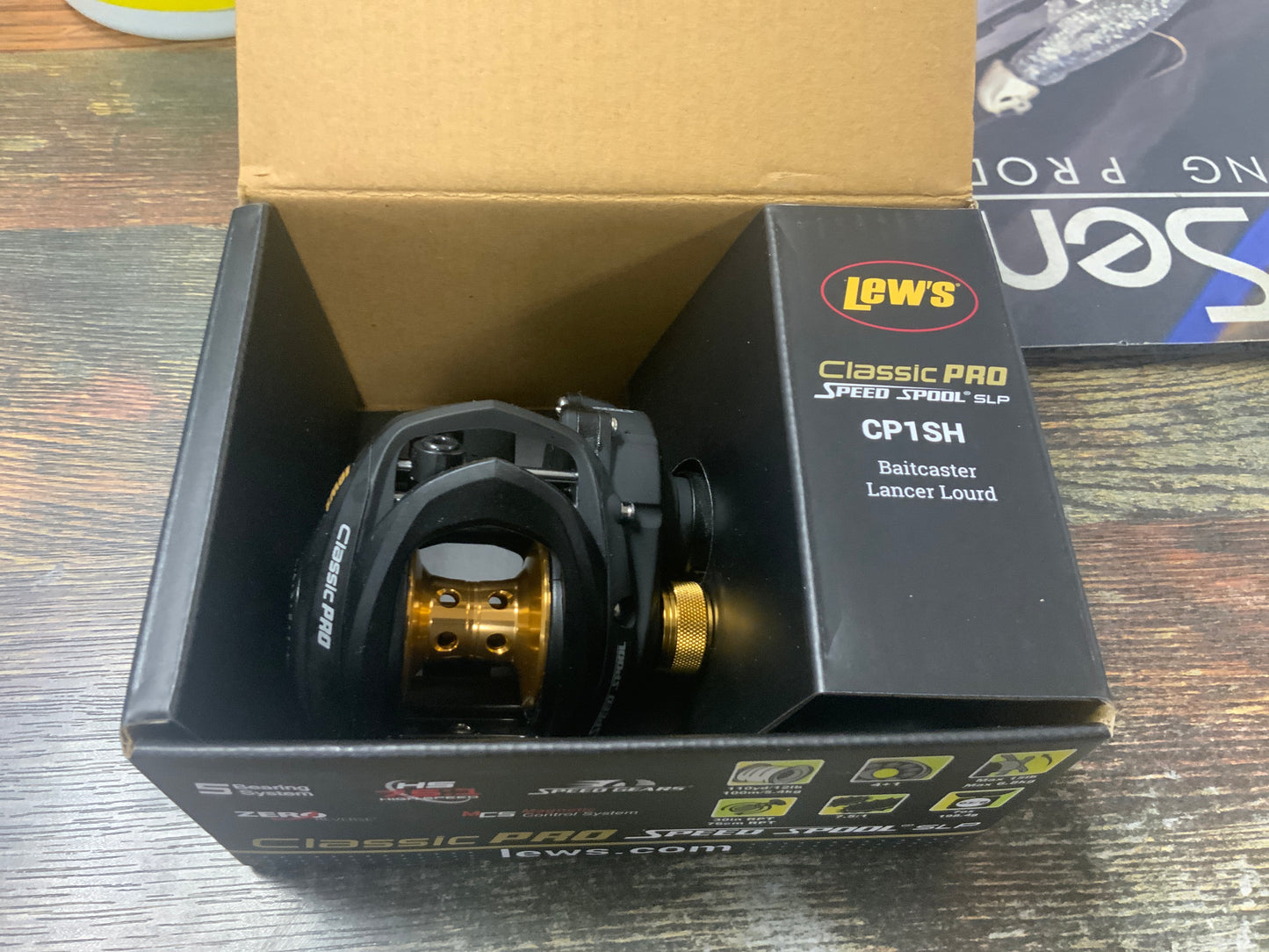 Lews Reel Classic Pro SLP MCS BC RH MCS 7:5:1