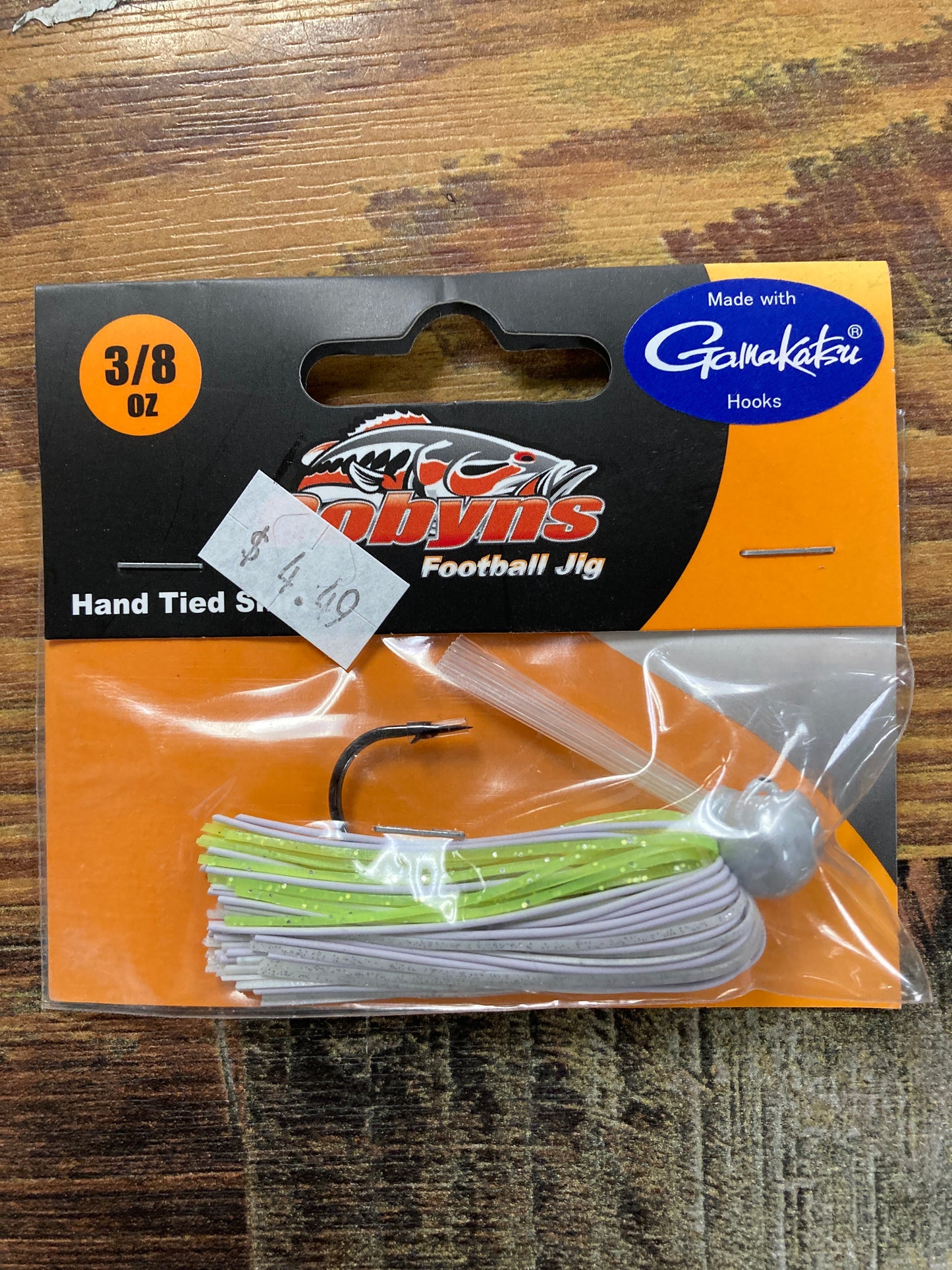 Dobyns Football Jig 3/8 oz. White vision