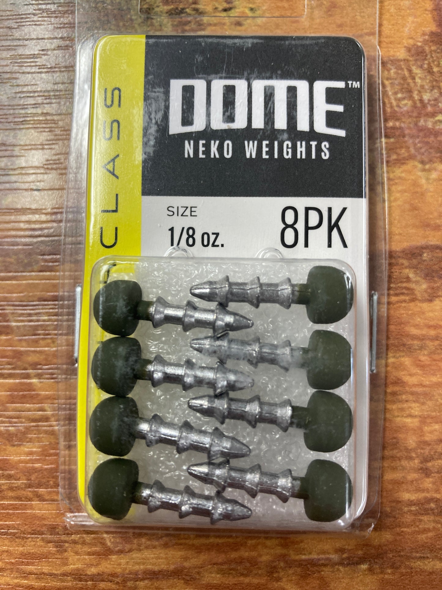 Dome Neko Weights 1/8 oz. Matte Green Pumpkin