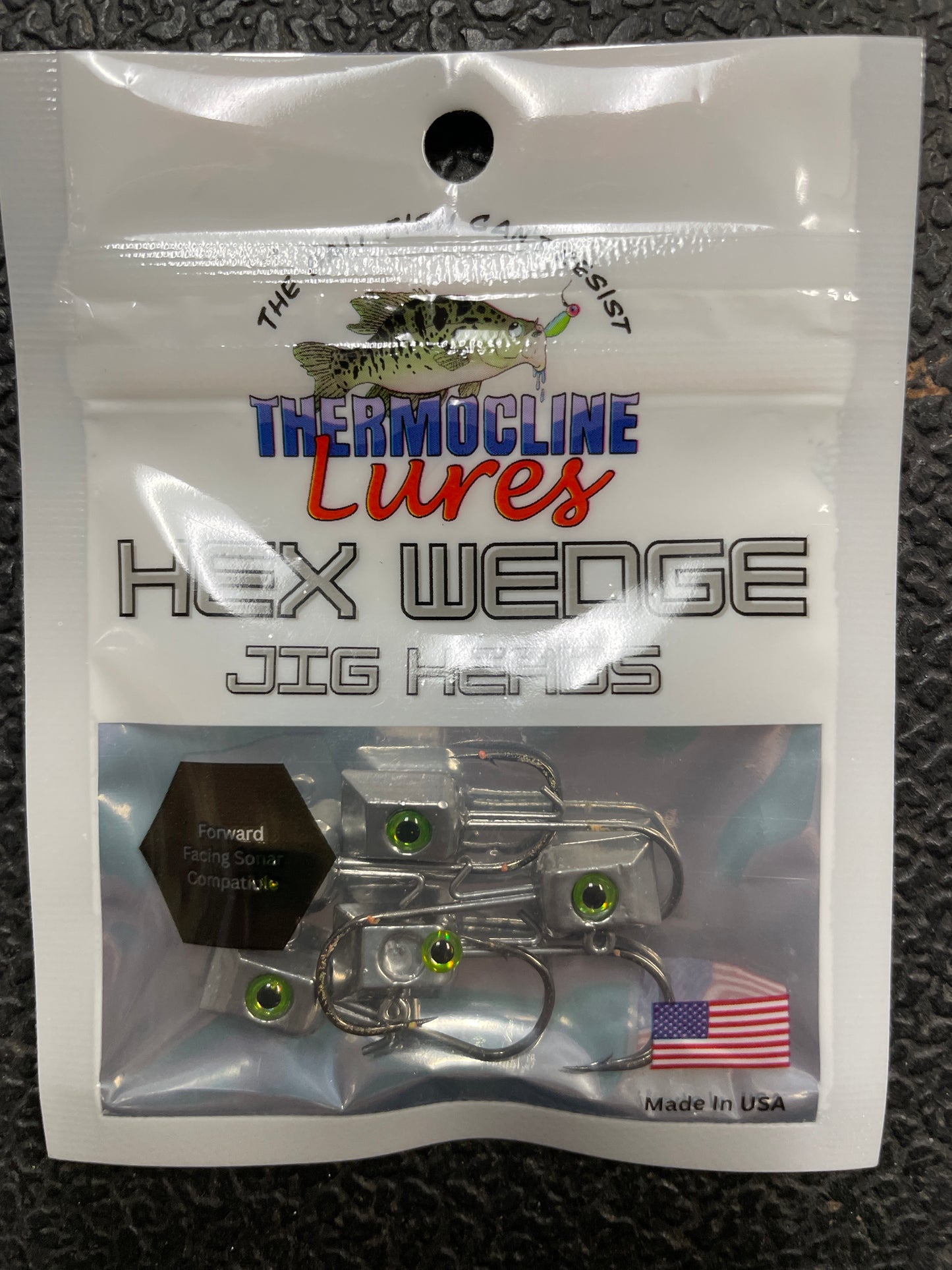 Thermocline Hex Wedge 1/8 oz. Chrome