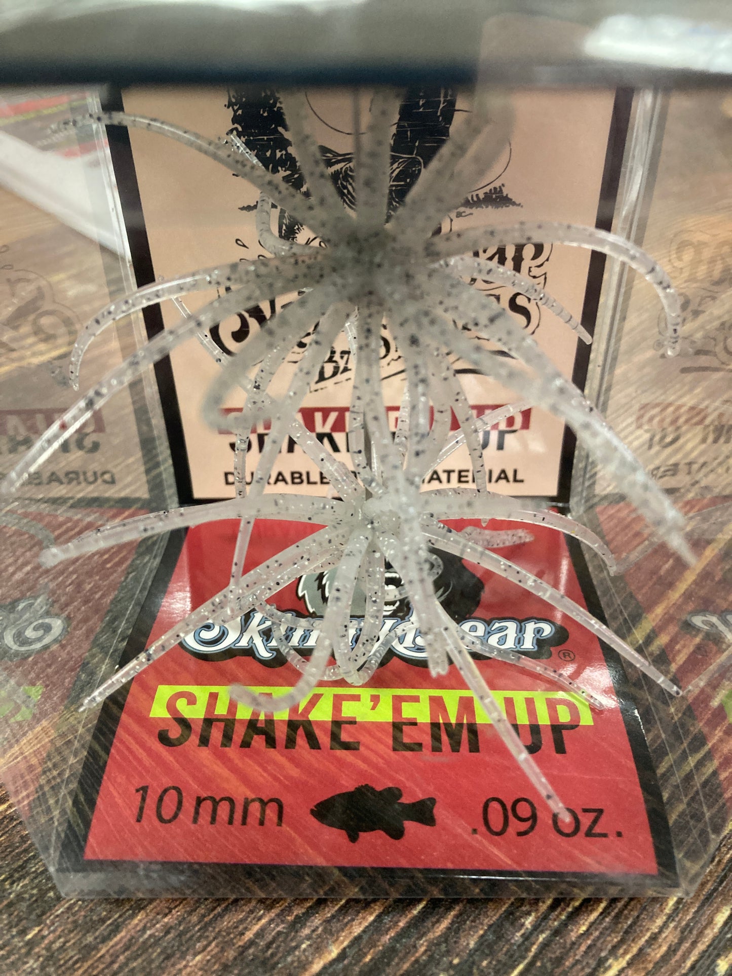 Skinny Bear Shake’em Up 10mm Plat Shad