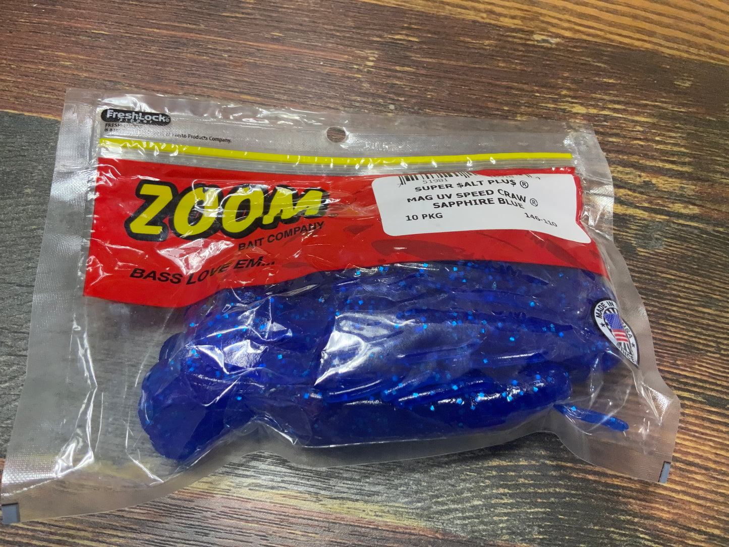 Zoom Mag UV Speed Craw - Sapphire Blue