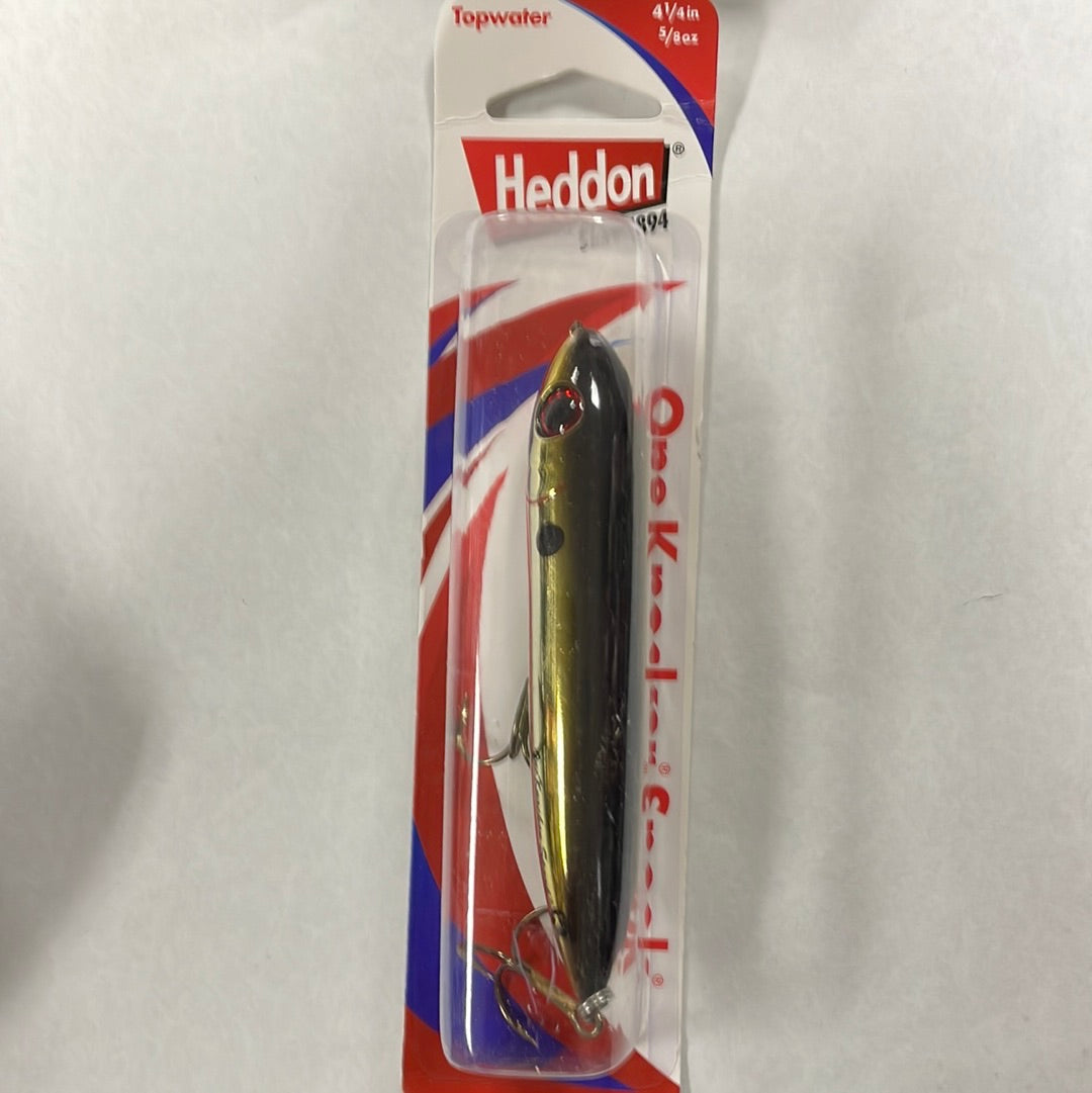 Heddon One Knocker Spook 5/8 oz. 4-1/4” Spook-Z-Shad