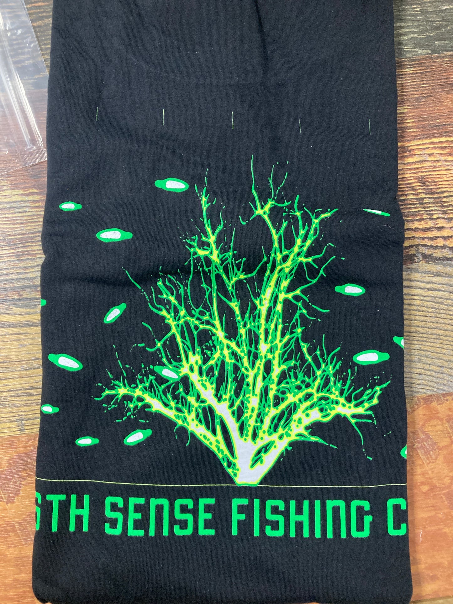 6th Sense Sonar Strike Tee - Black/Green - XL