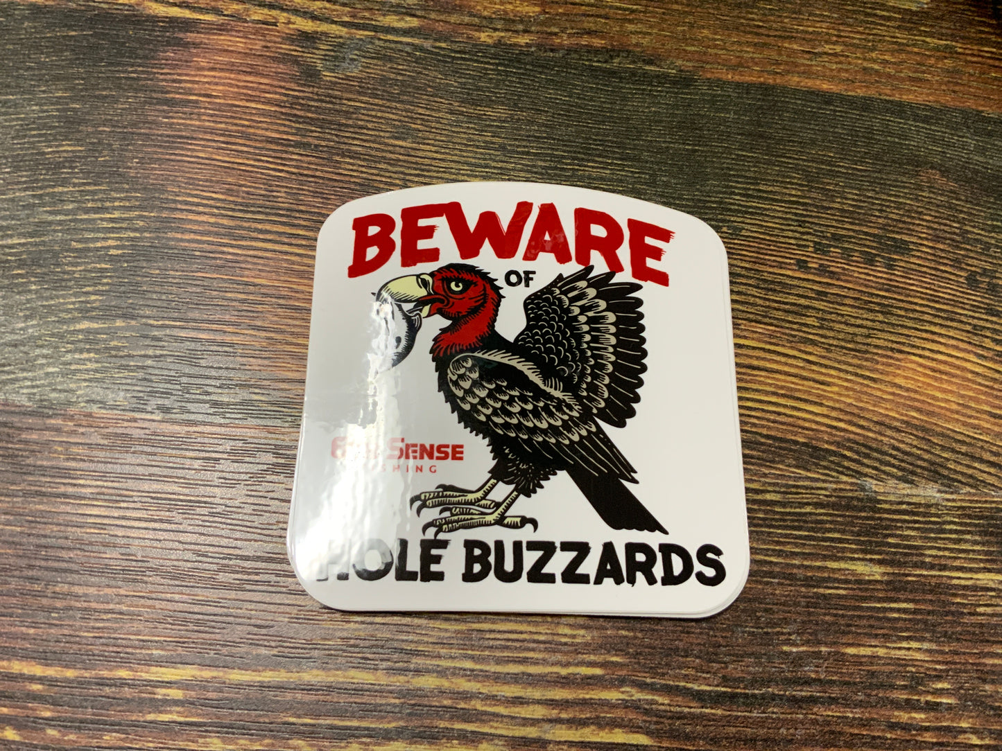 Hole Buzzard Sticker