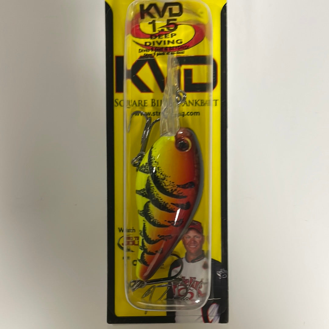 Strike King KVD 1.5 Deep Diving Green Tomato