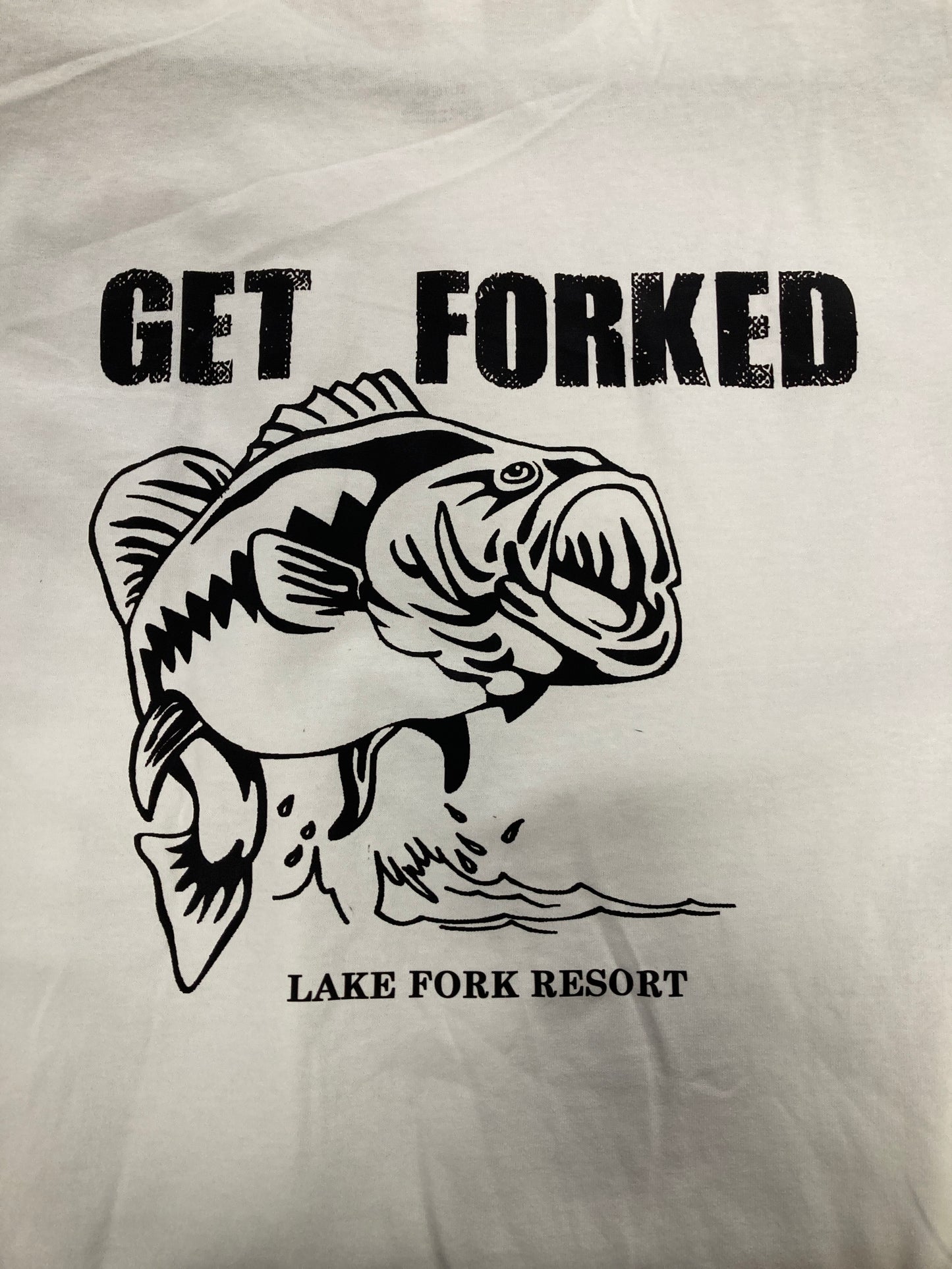 Get Forked T Shirt - White - M